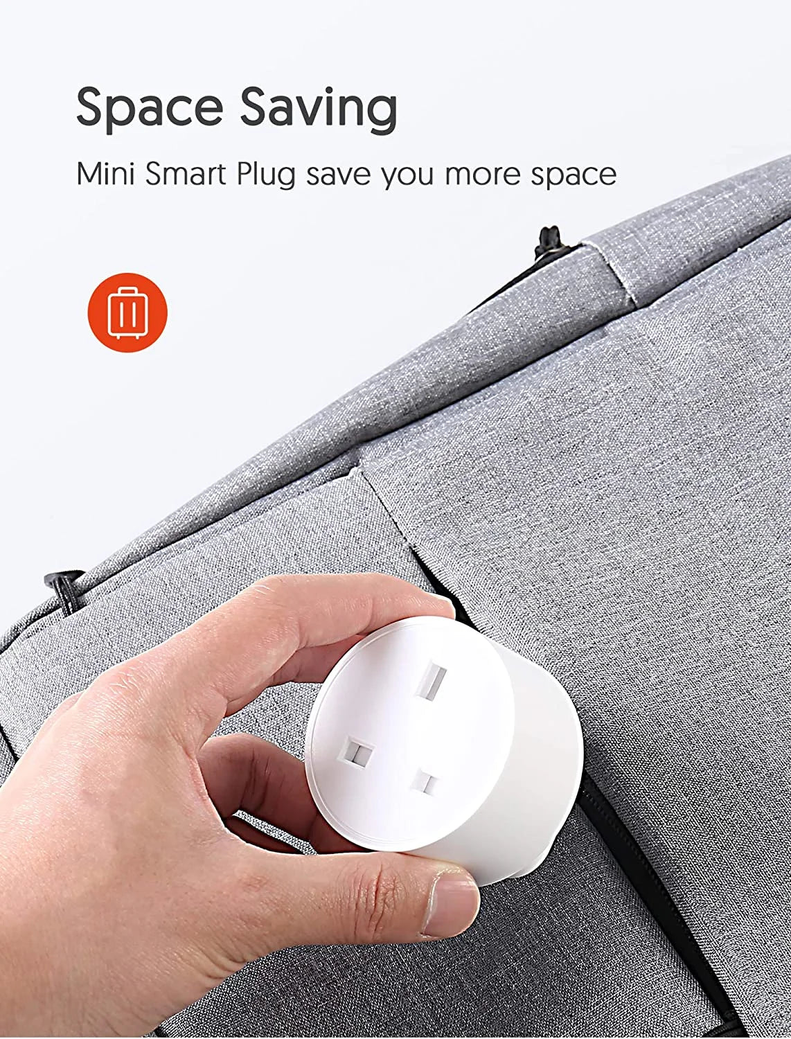 2-Tuya Smart Plug WiFi &BT Socket UK 16A with Power Monitor Voice Control Timing Smart Life Control Works with Alexa Google Home