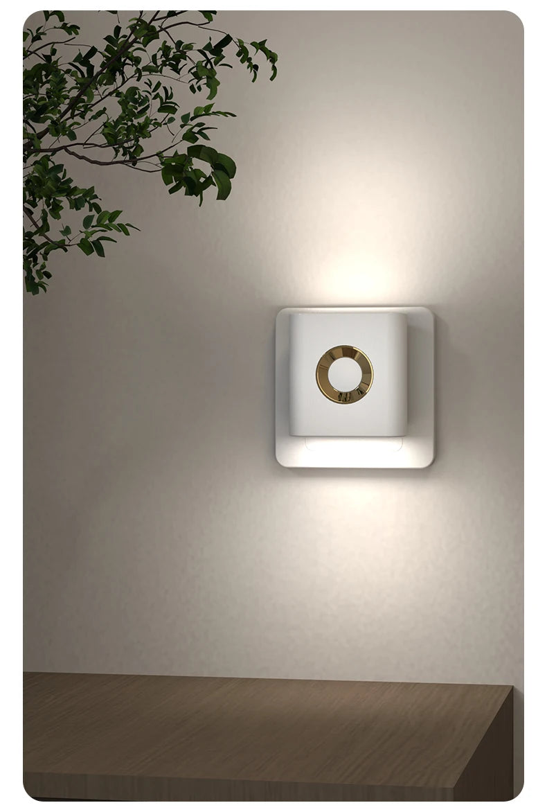 GGbingo Rechargeable Smart Home LED Night Light with Motion Sensor