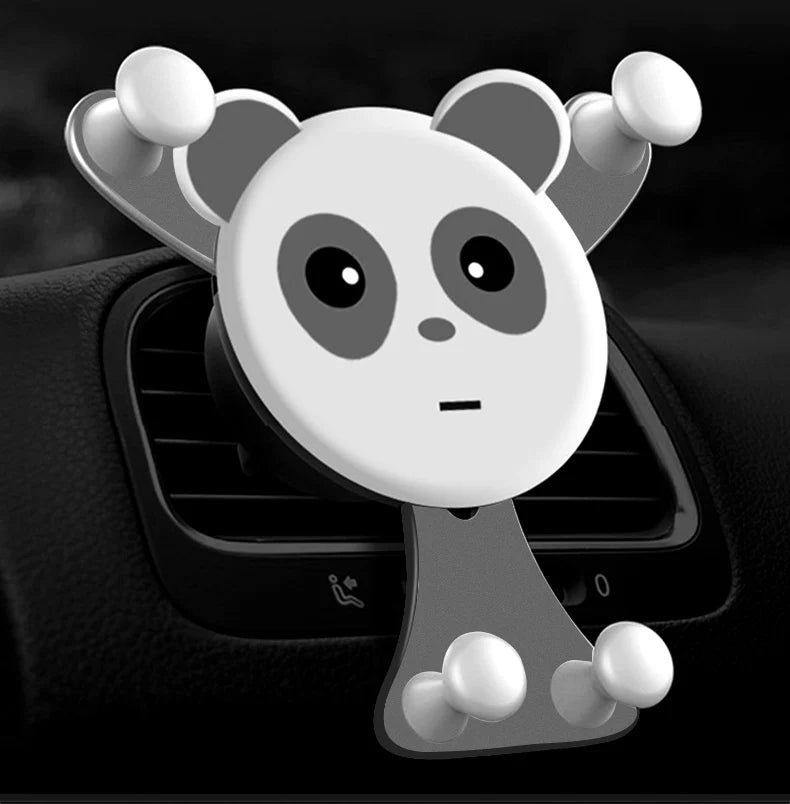 Gravity Car Phone Holder Air Vent Hook Mobile Phone Mount GPS for iPhone Samsung Xiaomi Car Bracket Universal Smartphone Stand