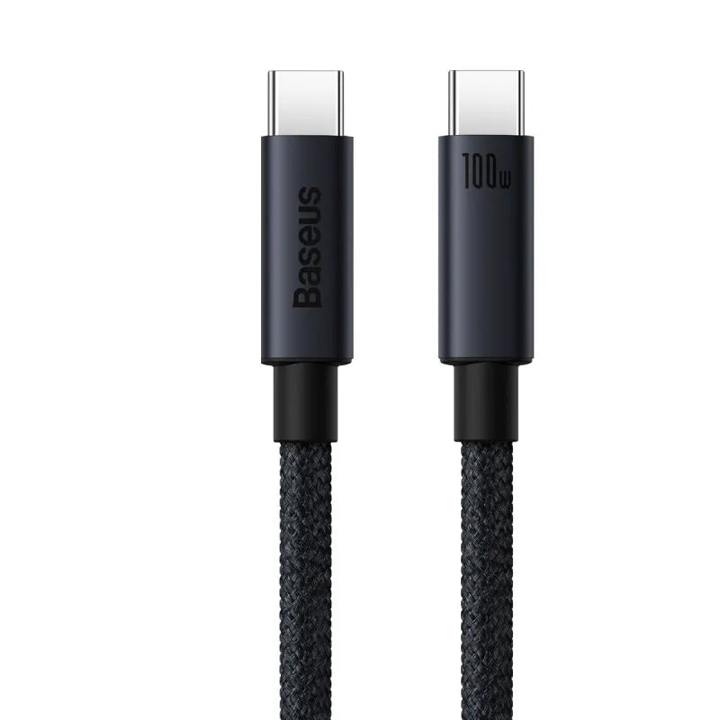 Baseus 100W USB C To Type C Cable For iPhone  16 15 Plus Pro Max PD Fast Charging Charger Cable For Macbook Xiaomi Samsung