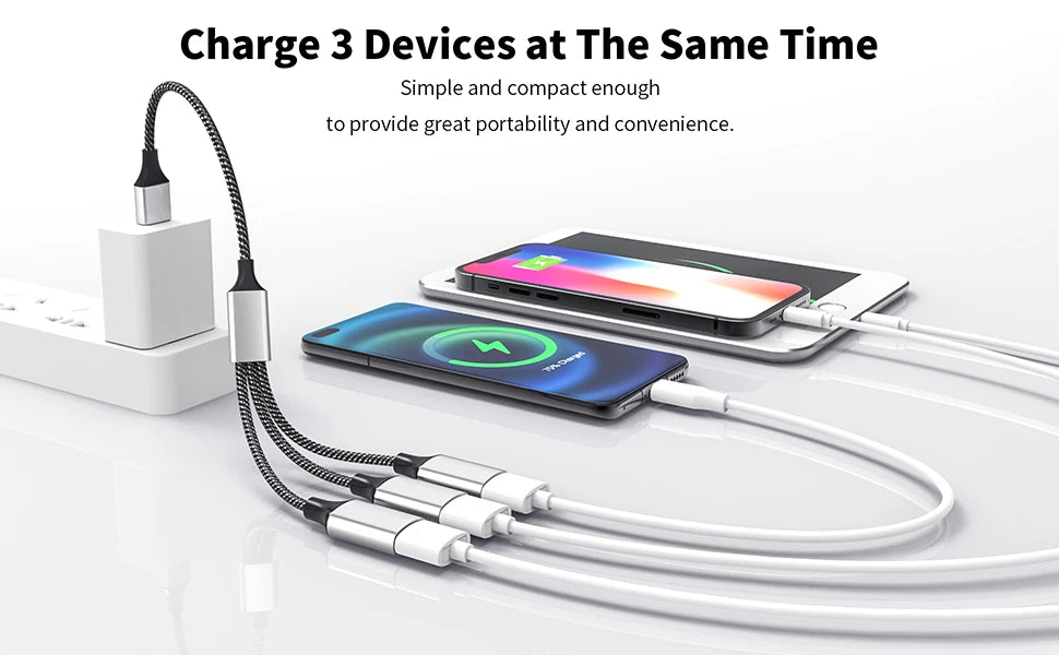 4-USB to 3 USB 2.0 HUB Dual 4Port Multi Splitter Adapter OTG for PC Laptop Surface Computer Accessories USB A Extension Power Data
