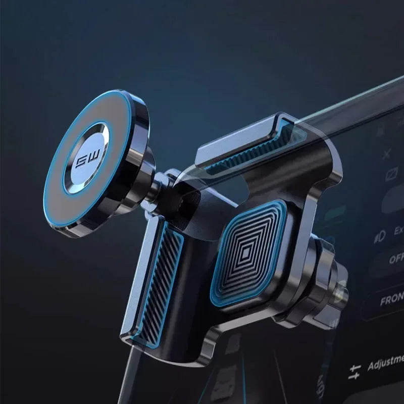 Magnetic Car Phone Holder for Tesla Model 3/Y/X/S Car Display Screen Side 360 Degree Rotation Car Mount for IPhone 12 13 14 15