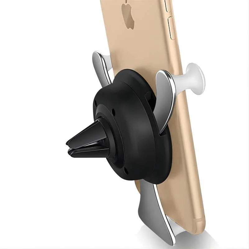 Gravity Car Phone Holder Air Vent Hook Mobile Phone Mount GPS for iPhone Samsung Xiaomi Car Bracket Universal Smartphone Stand