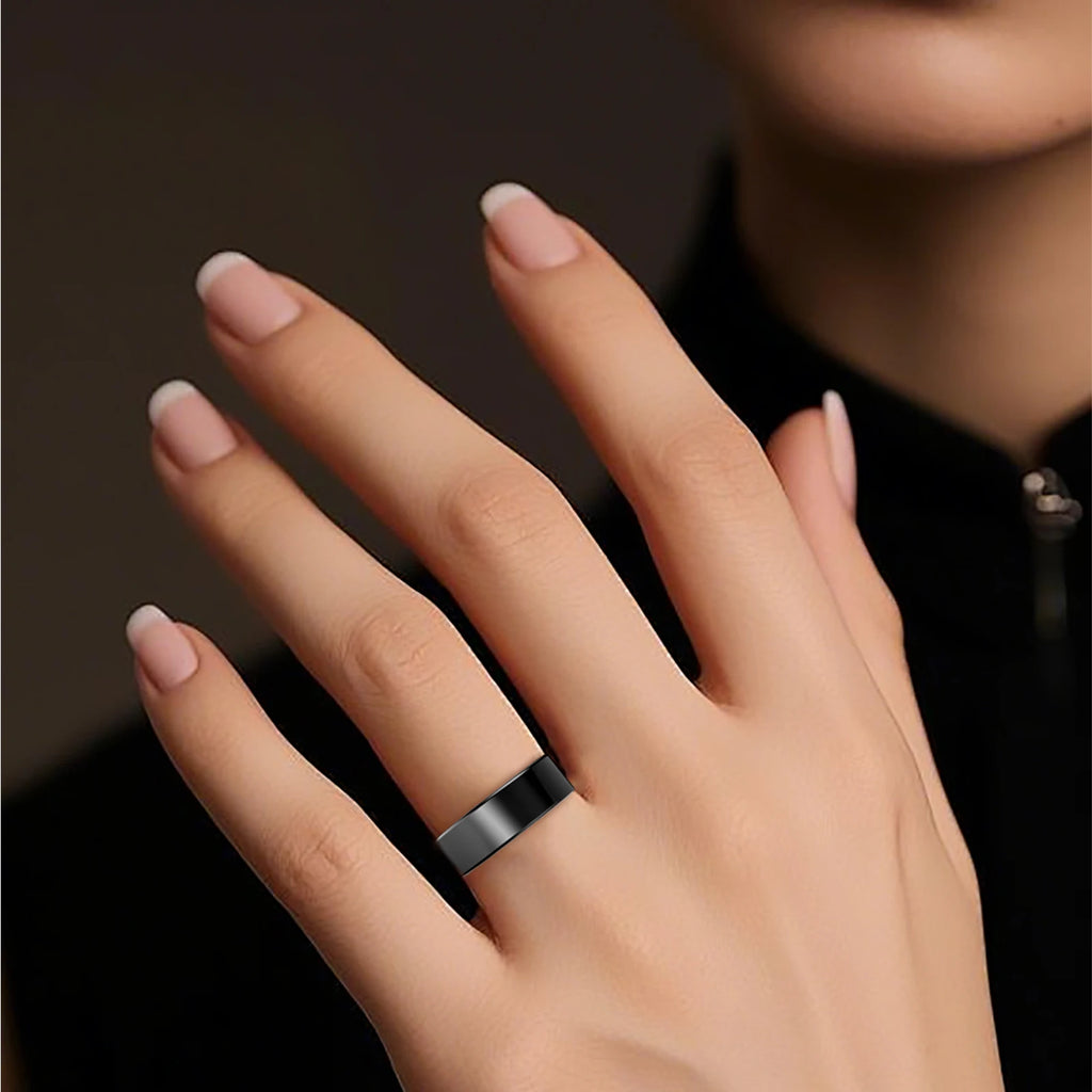 Smart ring, sleep tracking, multiple sports modes, monitor sports data, compatible with iPhone and Android, holiday gift, unisex