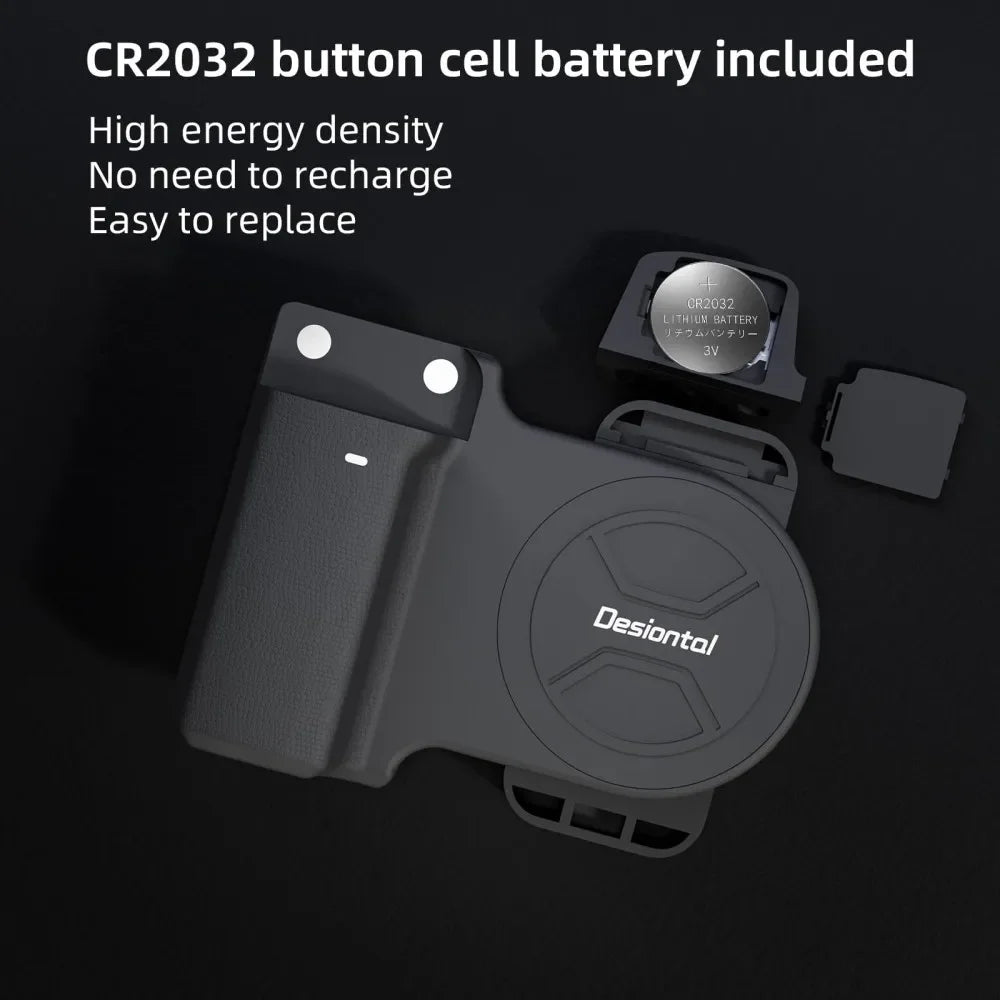 1-Smartphone Selfie Handle Phone Camera Snap Grip with Detachable Shutter Remote for iPhone 16/15/14 Vlog Video Shoot Accessory