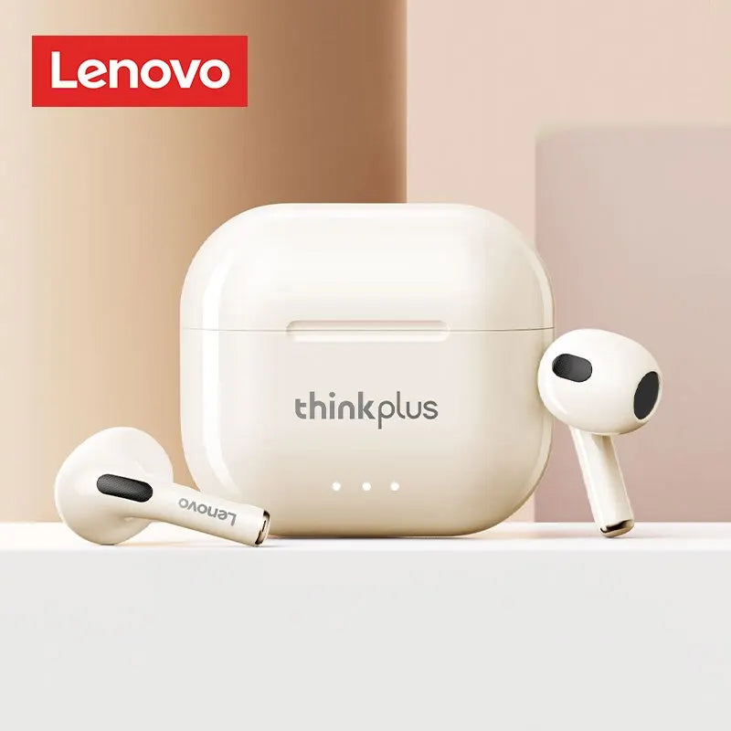 Original Lenovo LP40 Plus Wireless Headphones TWS 5.3 Bluetooth Headset Music Game Earphones Sport Call Noise Reduction Eaubuds