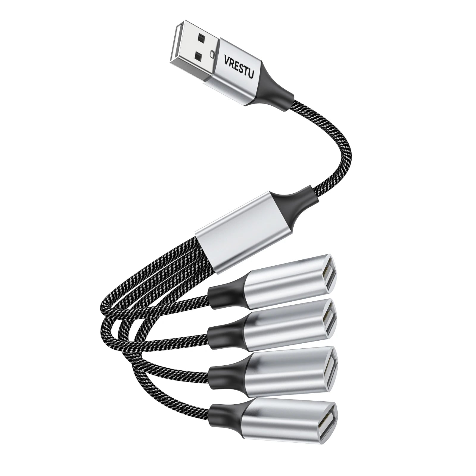 4-USB to 3 USB 2.0 HUB Dual 4Port Multi Splitter Adapter OTG for PC Laptop Surface Computer Accessories USB A Extension Power Data