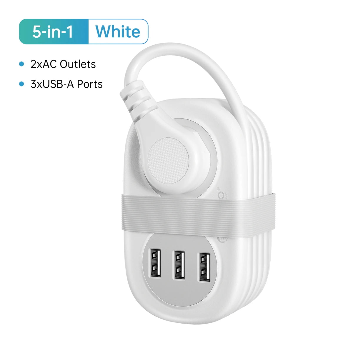 ORICO Power Strip AC Outlets Multitap Socket Extension Cord Electrical Power Strip With USB Type C PD Fast Charging Network Filt