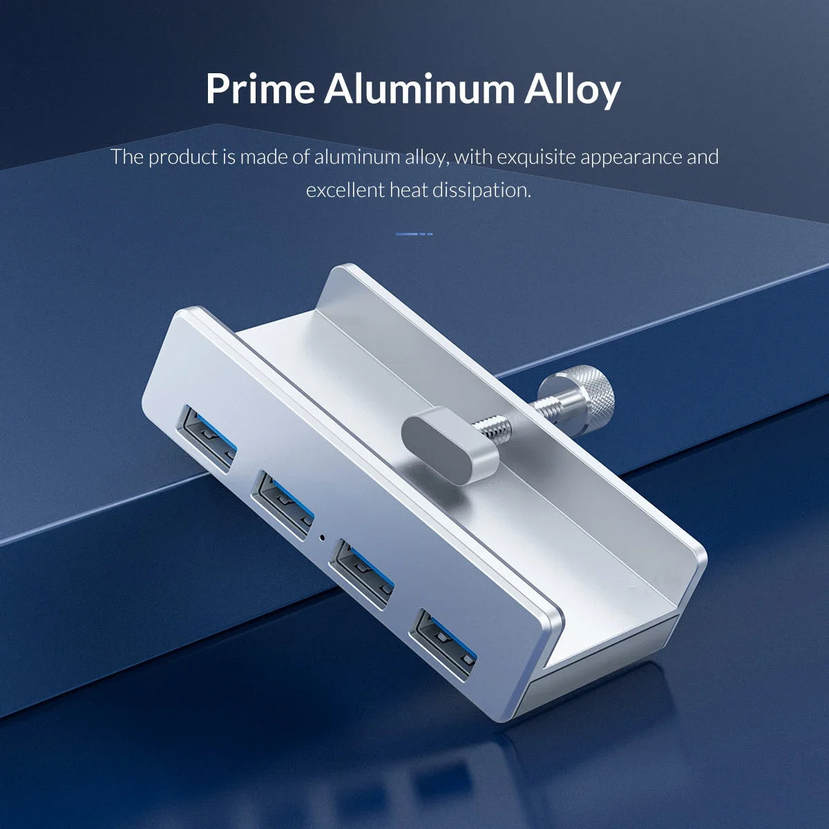 10Gbps HUB USB3.2/3.0/2.0 Splitter Adapter Universal External Multi Clip Dock For iMac Macbook Lenovo Desktop PC Accessories