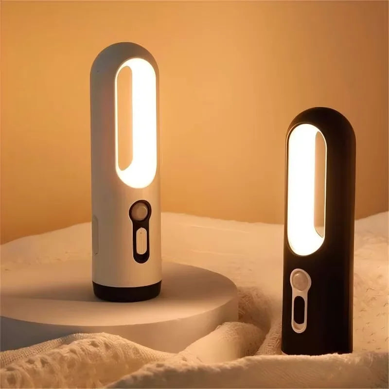 JustLang LED Motion Sensor Night Light – In Use in Bathroom