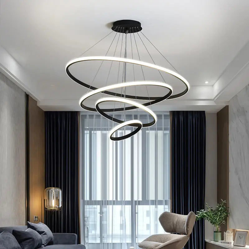 Stylish LED Hanging Light Fixture for Modern Interiors