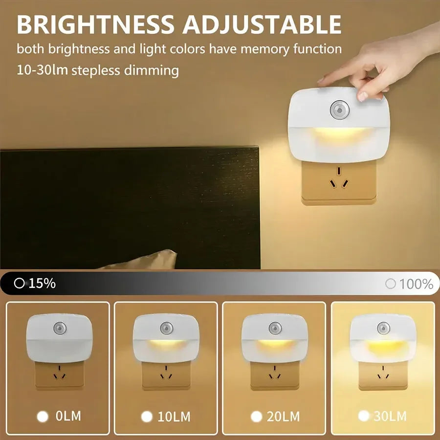 Motion Sensor LED Night Light – Installed in Corridor
