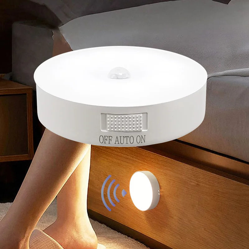  Motion Sensor Night Light providing illumination in a bedroom