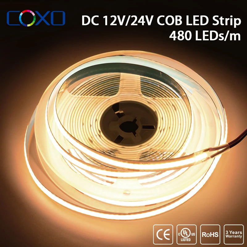 COB LED strip with COXO 
